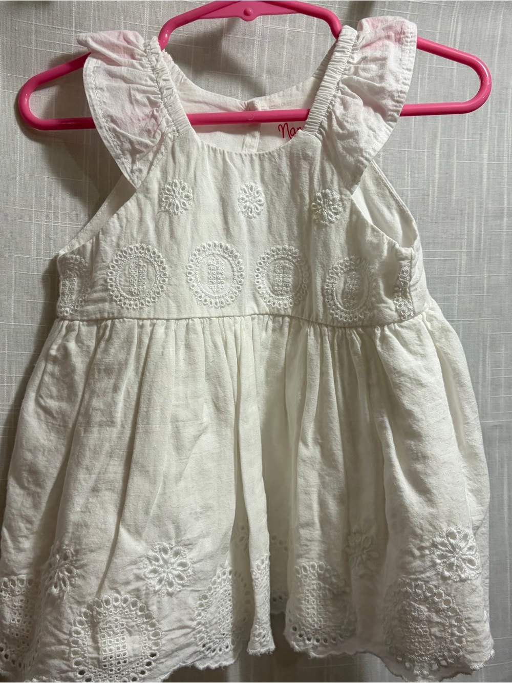 4/$20 Nannette eyelet dress 18 month